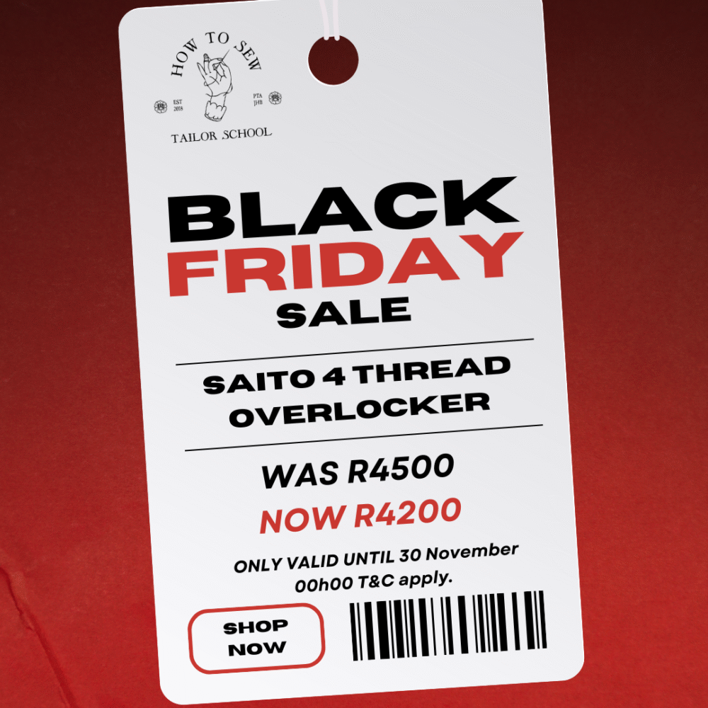 SAITO 4 THREAD OVERLOCKER